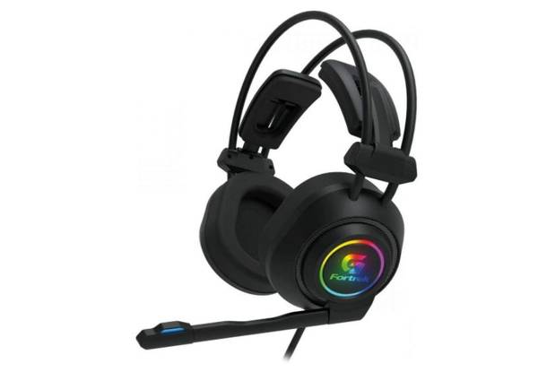 Headset Gamer RGB Vickers Preto FORTREK