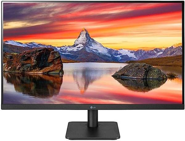 O monitor gamer LG 27MP400-B.AWZM tem resolução Full HD, tecnologia IPS e 75 Hz de atualização