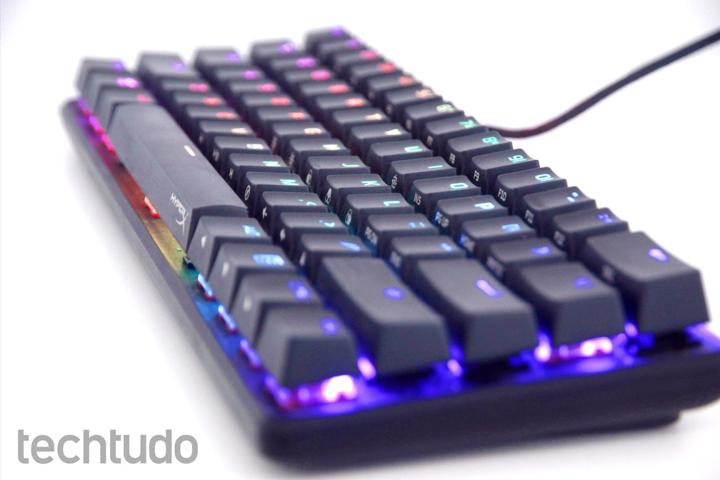 5 teclados mecânicos com RGB para seu PC gamer — Foto: Fernando Braga/TechTudo