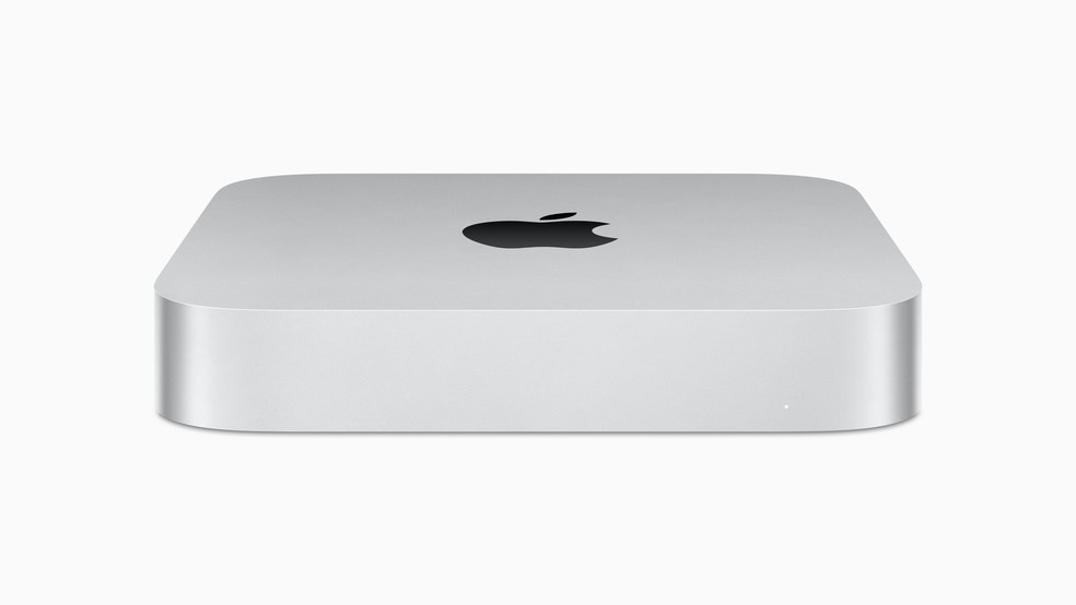 Mac mini atual recebeu o aprimorado chip M2 Pro — Foto: Divulgação/Apple