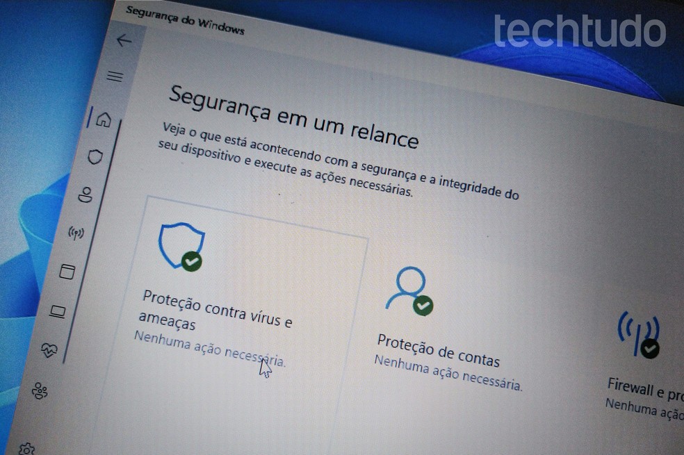 Como ativar e desativar o Windows Defender? Veja o guia completo — Foto: Raquel Freire/TechTudo