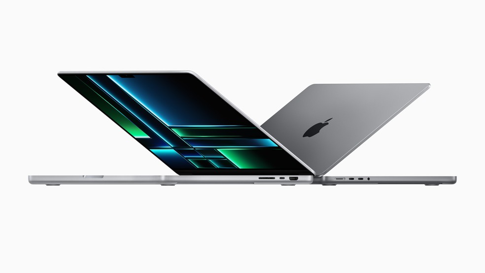 MacBook Pro mais recente tem chips M2 Pro ou M2 Max — Foto: Divulgação/Apple