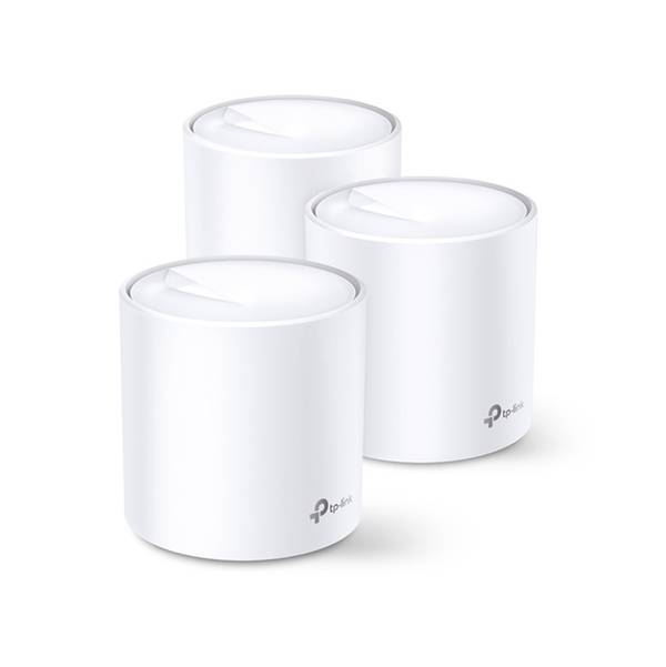 Deco X60 tem design similar aos demais roteadores Mesh da TP-Link.