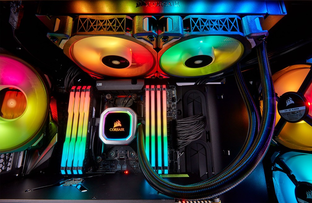 Water Cooler 120 mm: 6 modelos para resfriar seu processador — Foto: Divulgação/Corsair