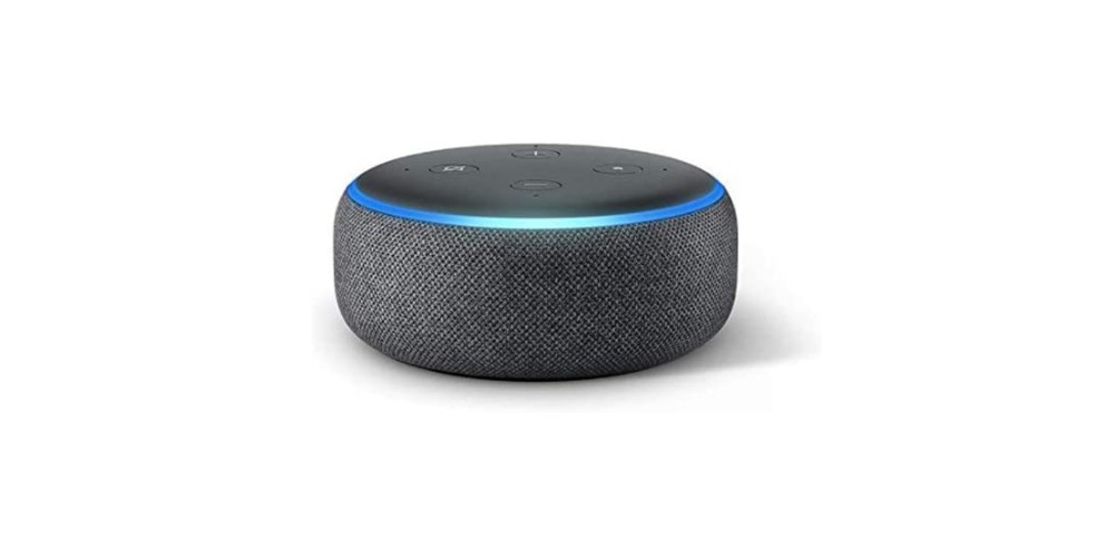 Controlado por voz com Alexa, o Echo Dot 3ª Geração é indicado para qualquer ambiente  — Foto: Reprodução/Amazon