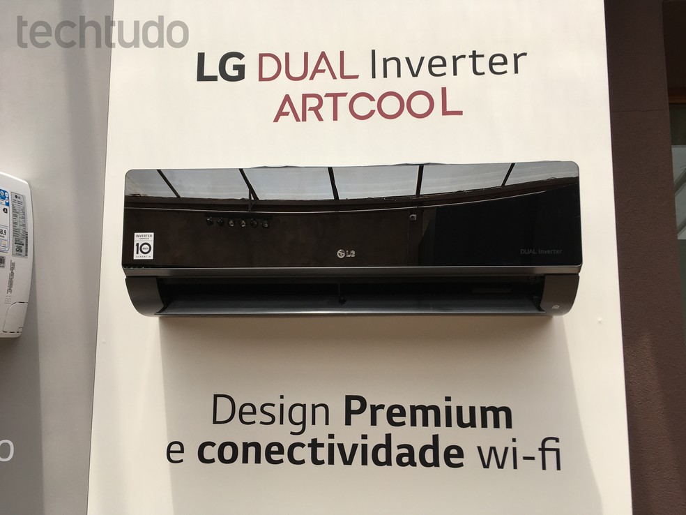 Ar-condicionado 18.000 BTUs Inverter: 5 modelos para economizar energia — Foto: Constância García/TechTudo