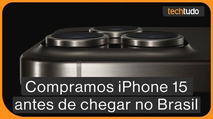 Lançamento do iPhone 15: compramos o Pro Max antes de chegar no Brasil