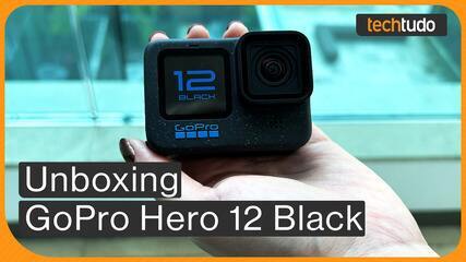 Unboxing GoPro Hero 12 Black: saiba detalhes sobre a nova câmera