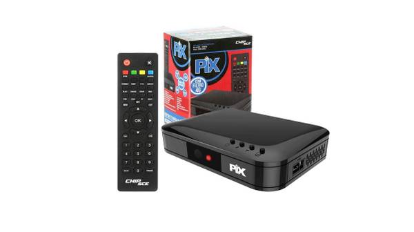 O Pix SC-1001 pode ser configurado para as resoluções 480i, 480p, 576i, 576p, 720p, 1080i e 1080p