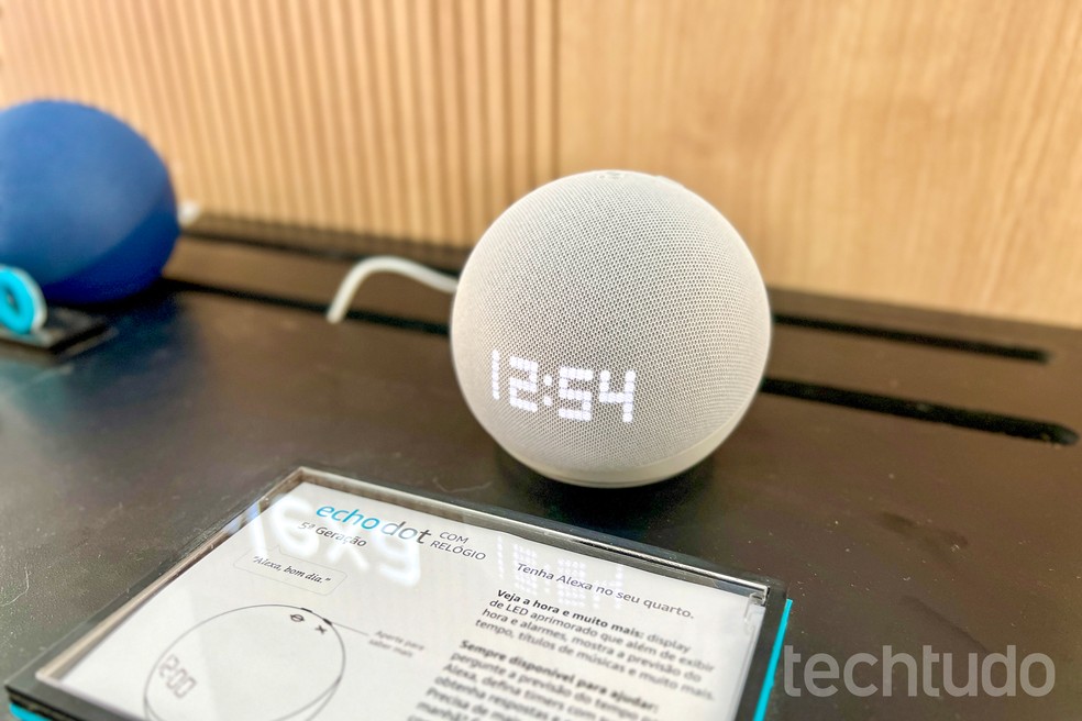 É possível perguntar a previsão do tempo para a Alexa — Foto: Rubens Achilles/TechTudo