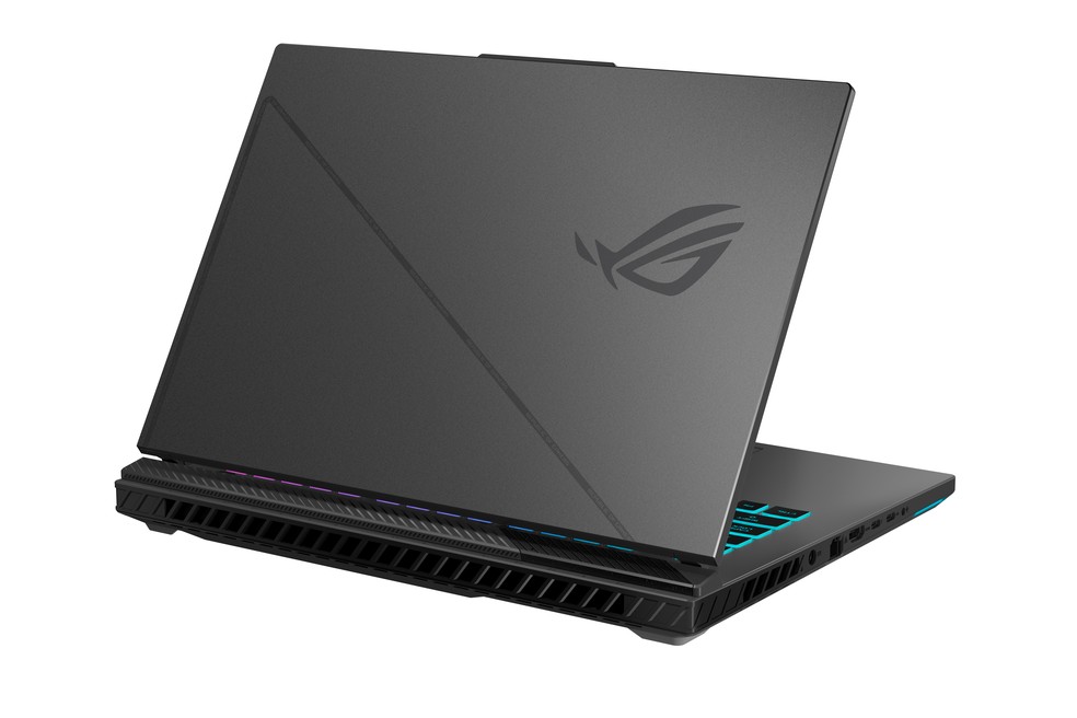 ROG Strix G16 tem processador Intel de 13ª geração — Foto: Divulgação/Asus