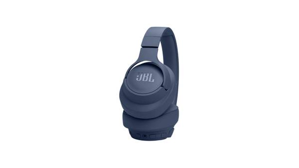 O dispositivo de áudio JBL Tune 770 NC possui acabamentos arredondados