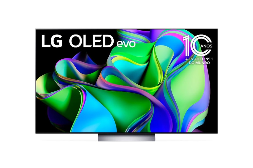 LG OLED evo C3 tem design moderno e promete desempenho de ponta — Foto: Divulgação/LG