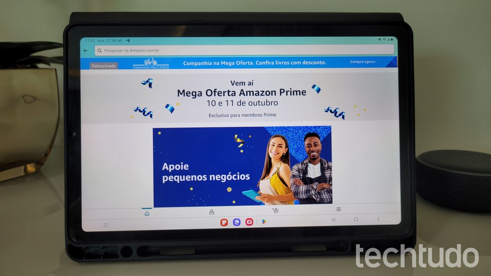 Mega Oferta Amazon Prime acontece nos dias 10 e 11 de outubro — Foto: Lucas Santos/TechTudo