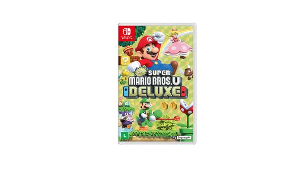 Capa do game "New Super Mario Bros. U Deluxe"