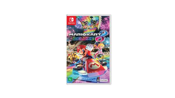 Capa do game "Mario Kart 8 Deluxe"