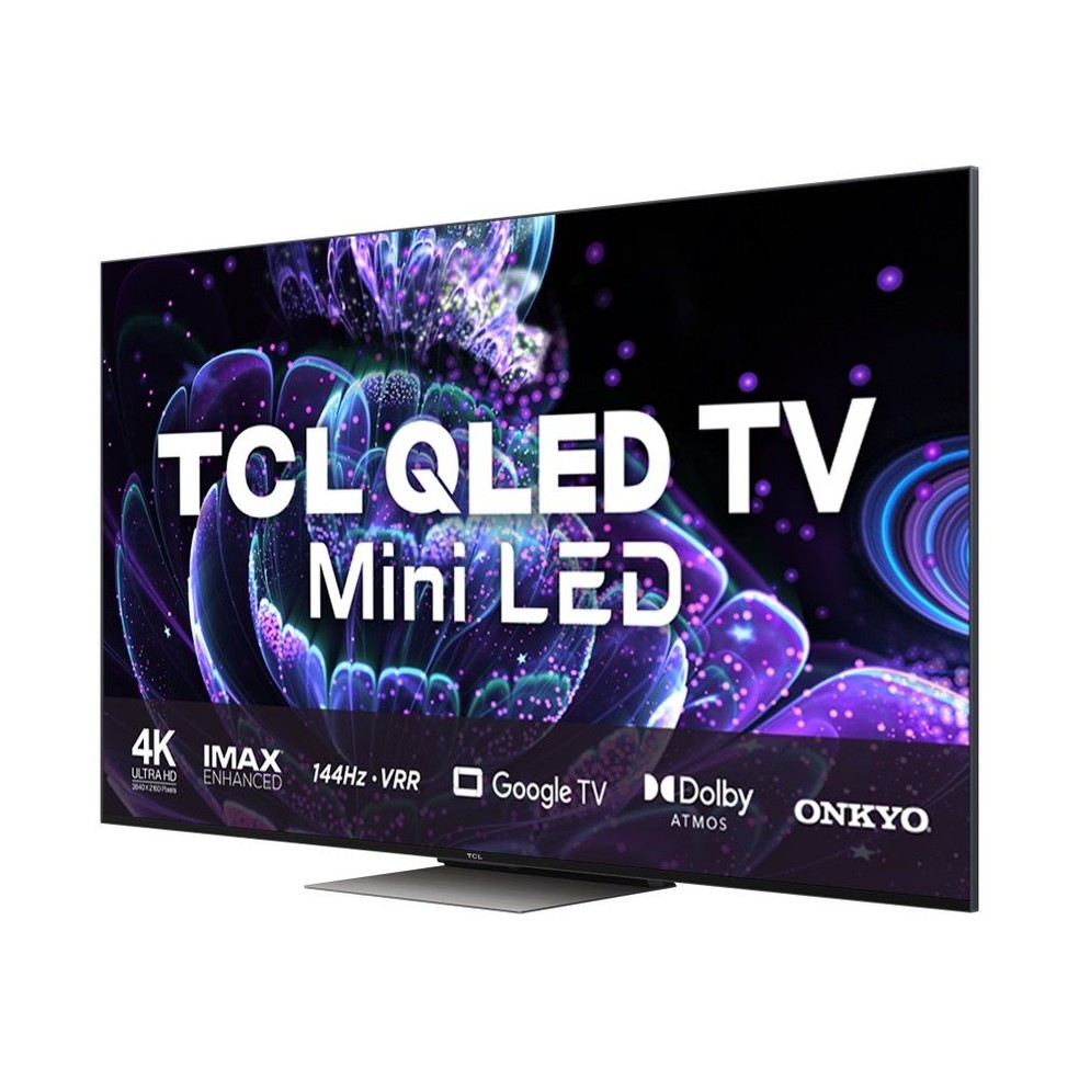 Smart TV QLED Mini LED 4K C845 tem foco na experiência gamer — Foto: Divulgação/TCL