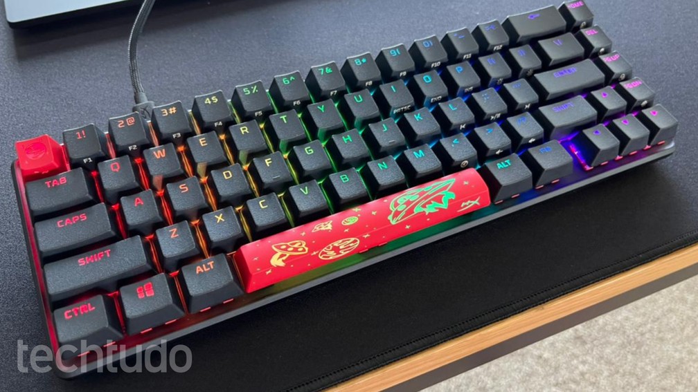 Teclado mecânico: 7 modelos para usar no seu PC gamer — Foto: Nathalia Duarte/TechTudo