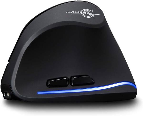 Um mouse vertical como o F35 pode ser uma opção interessante para usuários que passam longos períodos na frente do computador e sofrem com dores no pulso e mãos com modelos tradicionais