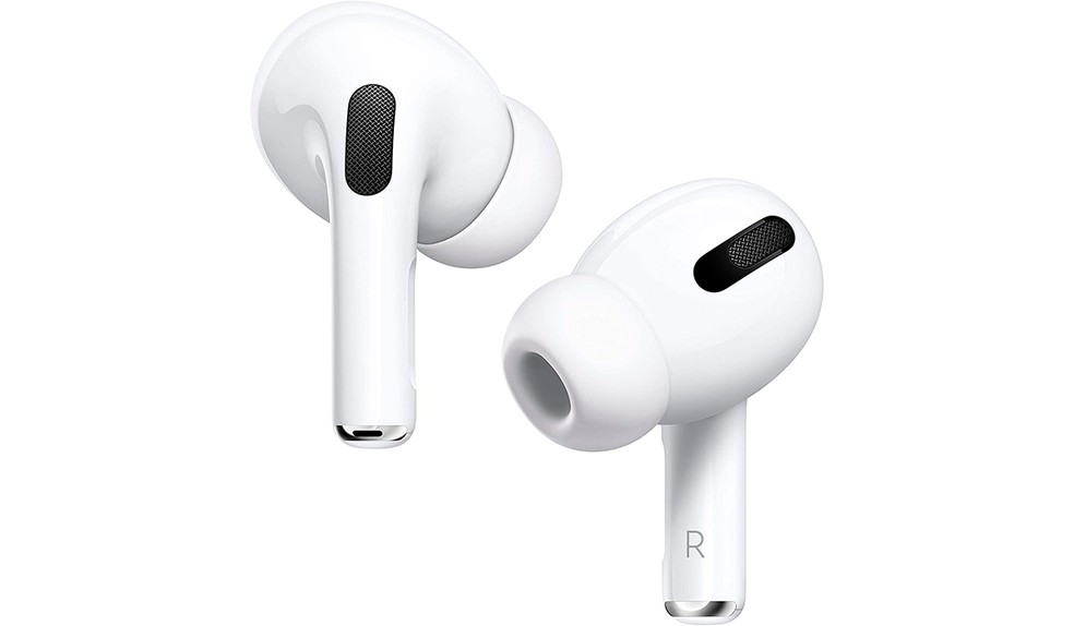 Versão Pro dos AirPods de primeira geração — Foto: Divulgação/Apple