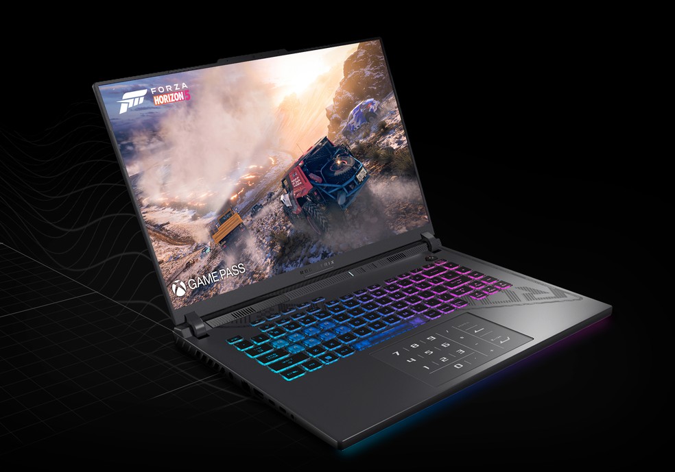 Asus ROG Strix G16 tem desempenho e preço nas alturas — Foto: Divulgação/Asus