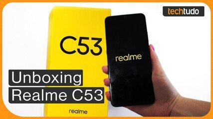 [Unboxing] Realme C53: conheça detalhes do celular