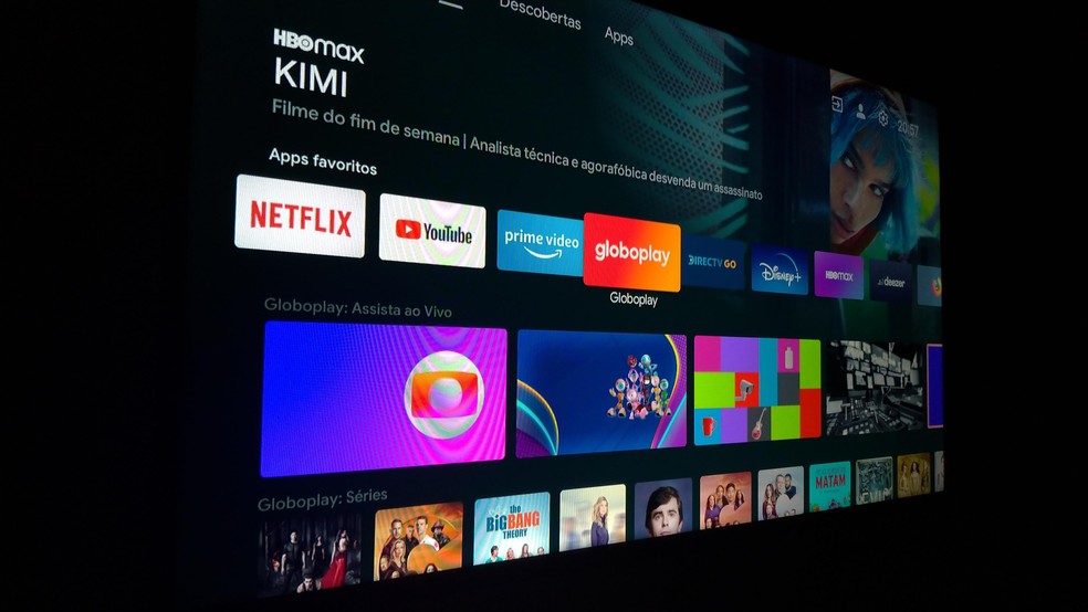 Android TV é um sistema operacional para smart TVs — Foto: Reprodução/Rafael Leite