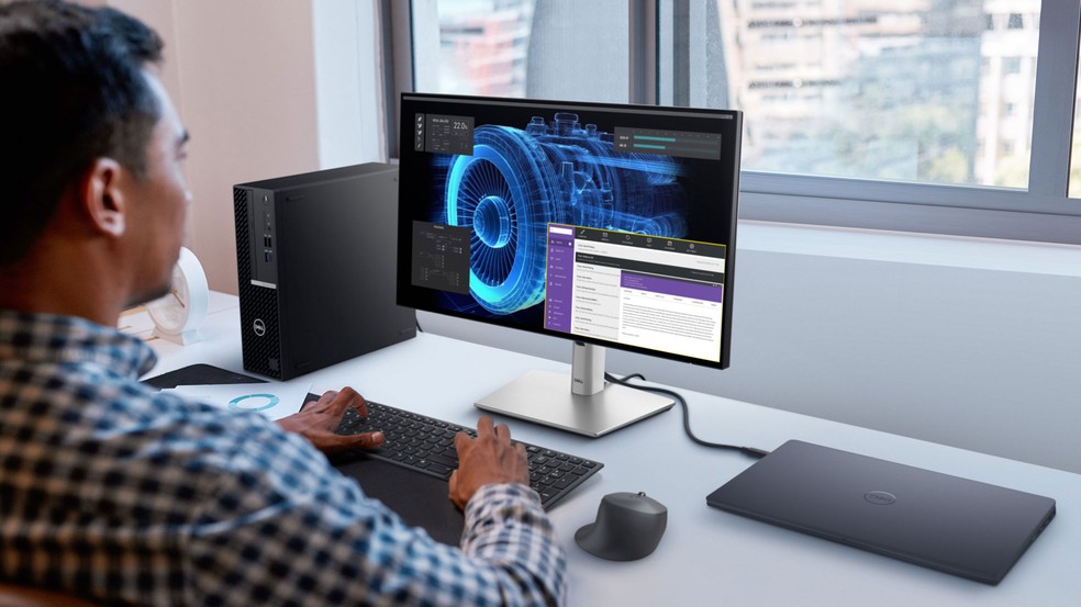 Dell anuncia novos monitores para o Brasil da linha UltraSharp — Foto: Divulgação/Dell