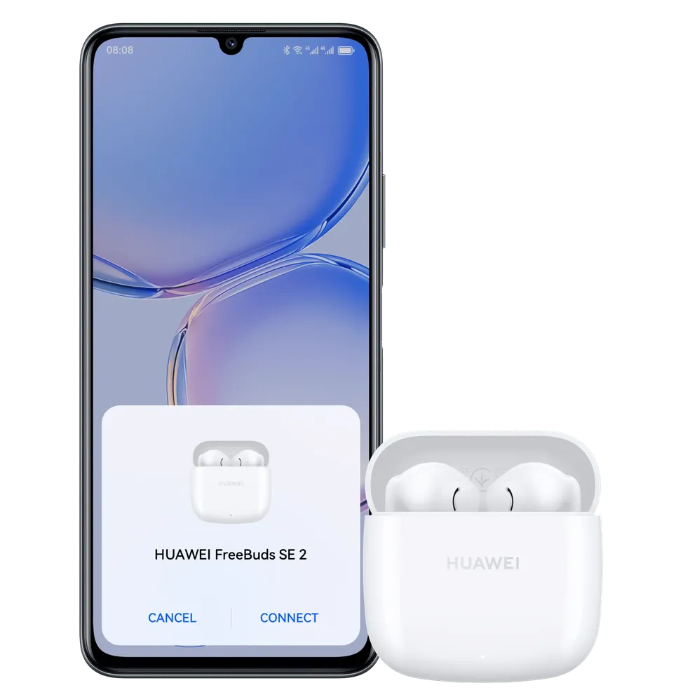 Com Bluetooth 5.2, Huawei FreeBuds SE 2 conta com pareamento rápido  — Foto: Divulgação/Huawei