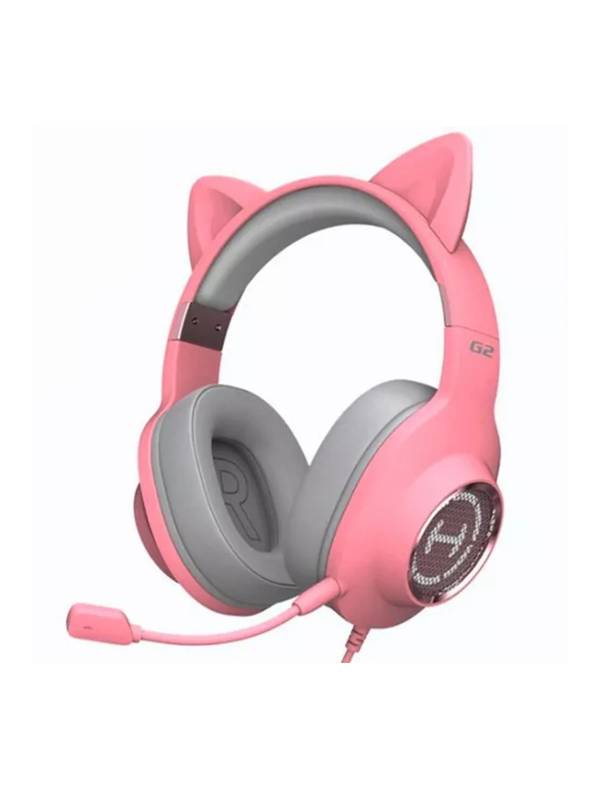 Headset Gamer Edifier G2II Pink Cat