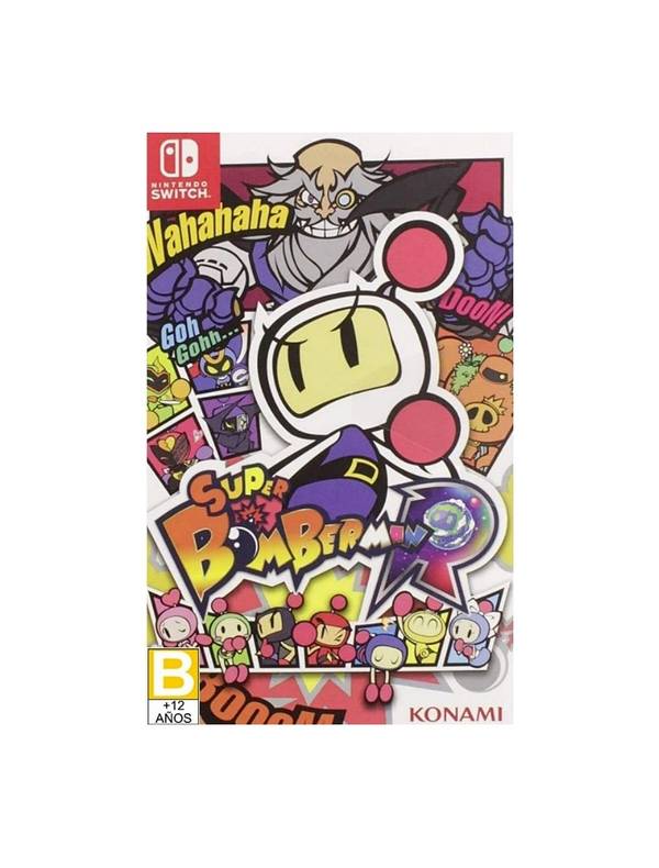 Jogo Super Bomberman R — Nintendo Switch mídia física