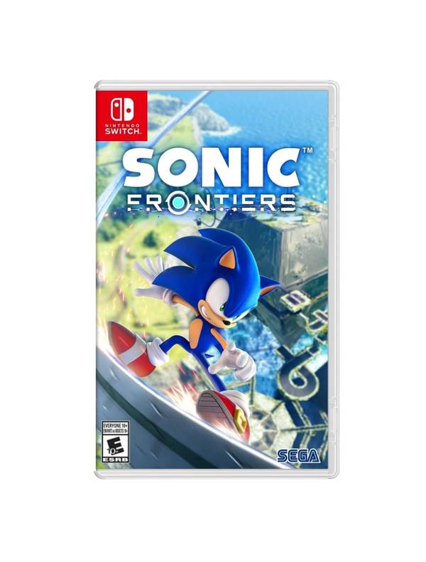 Jogo Sonic Frontiers — Nintendo Switch mídia física