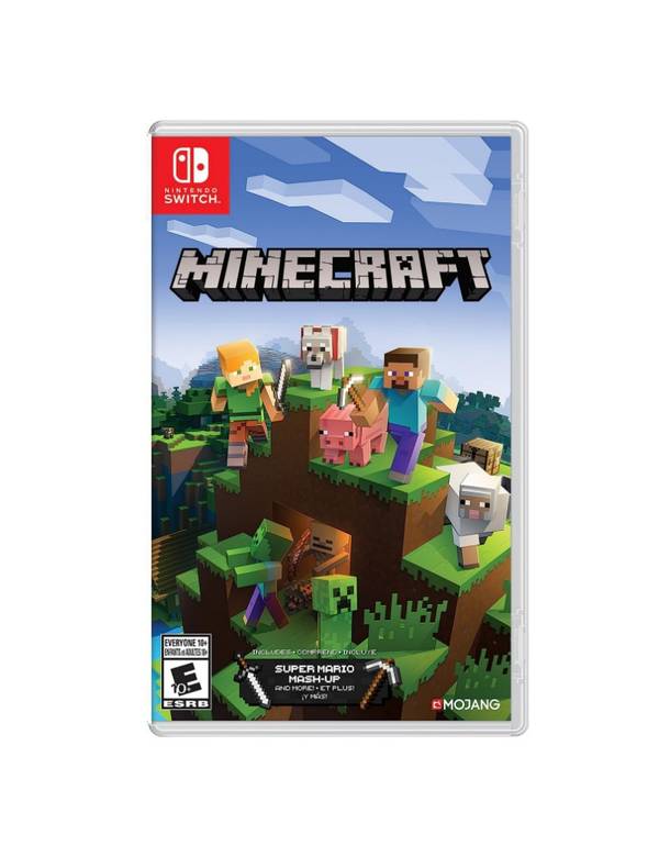 Jogo Minecraft — Nintendo Switch mídia física