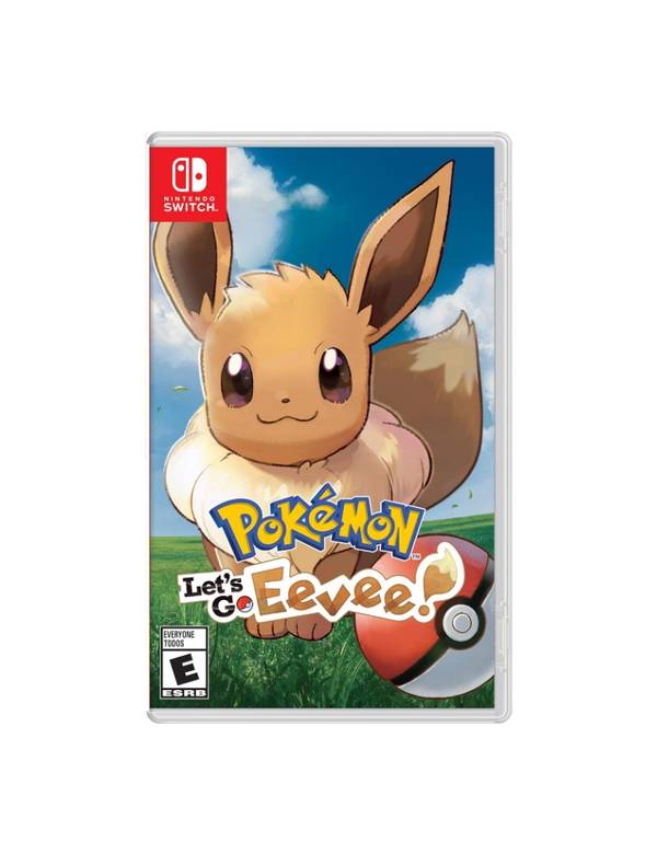 Jogo Pokémon: Let's Go, Eevee! mídia física