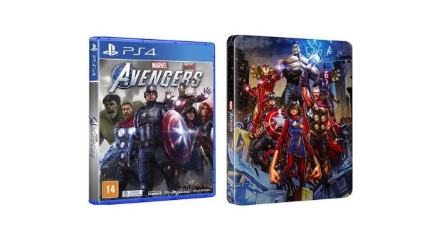 Capa do game "Marvel’s Avengers"