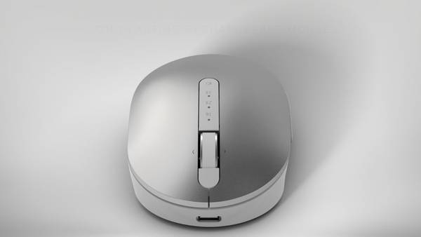 O MS7421W traz duas opções de conexão sem fio, quatro botões programáveis e bateria alimentada via cabo USB-C