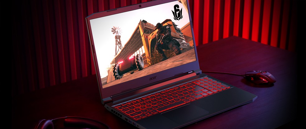 Acer Nitro 5 oferece bom custo-benefício — Foto: Divulgação/Acer