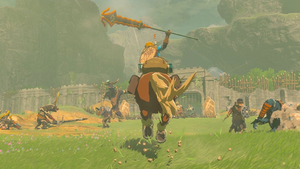 Gameplay de The Legend of Zelda: Tears of the Kingdom — Foto: Divulgação/Nintendo