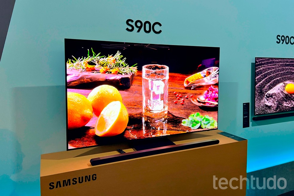 Samsung S90C vale a pena? Saiba tudo sobre a primeira OLED da marca no Brasil — Foto: Rubens Achilles/TechTudo