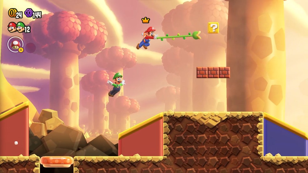 Super Mario Bros. Wonder: acompanhe cinco jogos do encanador para se preparar para o título — Foto: Divulgação/Nintendo