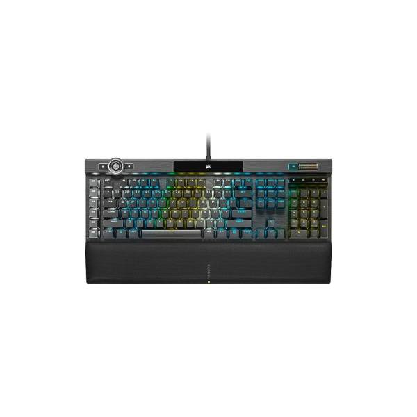 Teclado Óptico-Mecânico Gamer Corsair K100 RGB, Switch OPX, US - CH-912A01A-NA