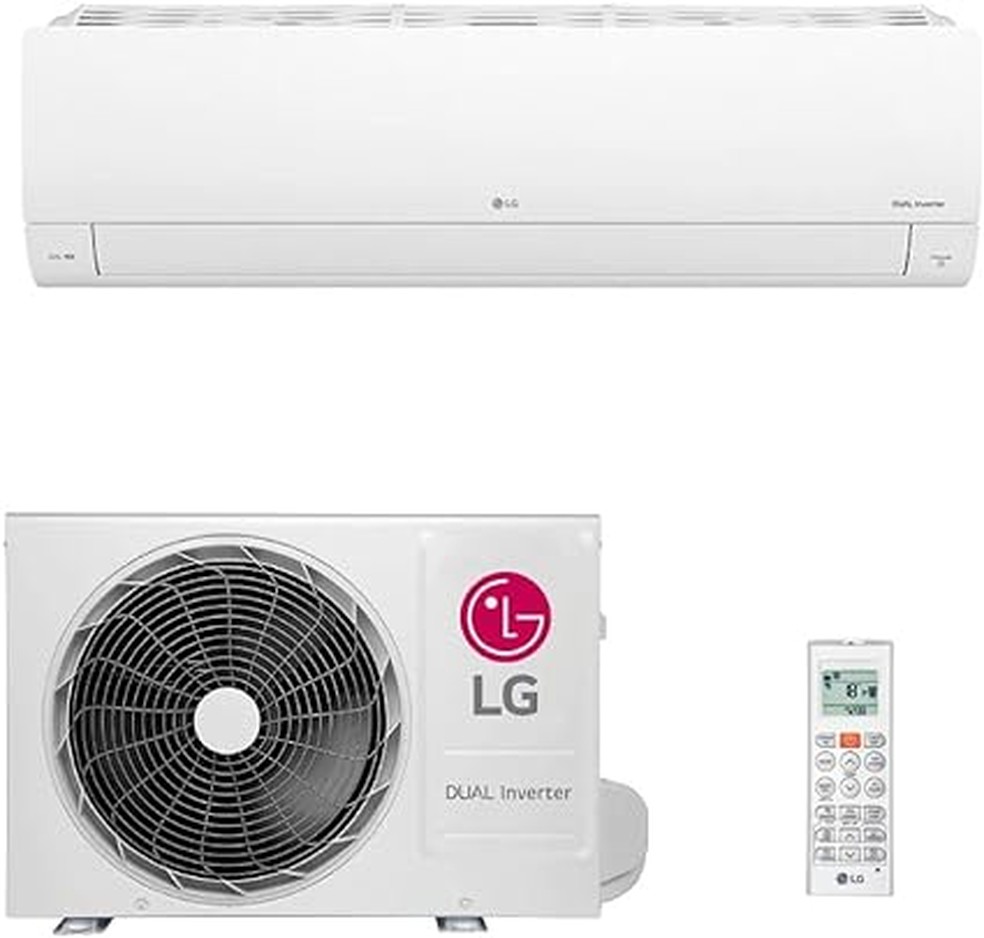 Ar-condicionado Lg Dual Inverter Voice 9000 BTUs Quente e Frio 220v — Foto: Reprodução/Amazon