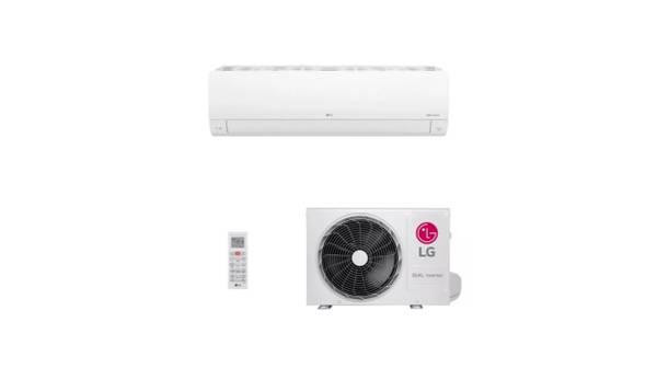 O Split Inverter Voice 24000 Q/f LG Dual conta com uma capacidade de resfriamento de 24.000 BTUs