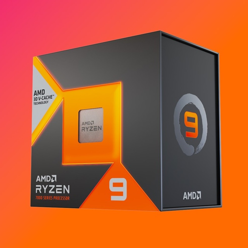 AMD Ryzen 9 7950X3D é uma solução para produtividade avançada e jogos — Foto: Divulgação/AMD