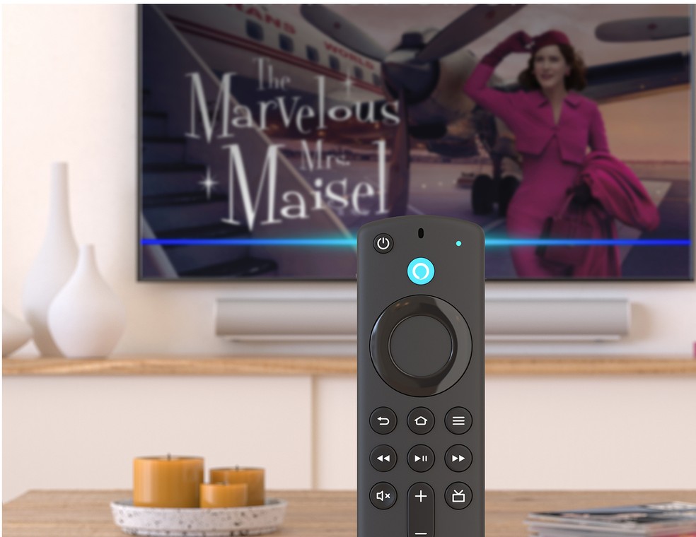 Fire TV Stick 4K: modelo foi atualizado com suporte a Wi-Fi 6 — Foto: Divulgação/Amazon