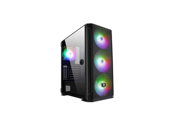 O Gabinete PC SADES Gamer Yu oferece um amplo espaço interior