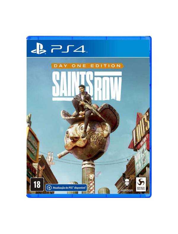 Jogo Saints Row Day One Edition PS4 mídia física