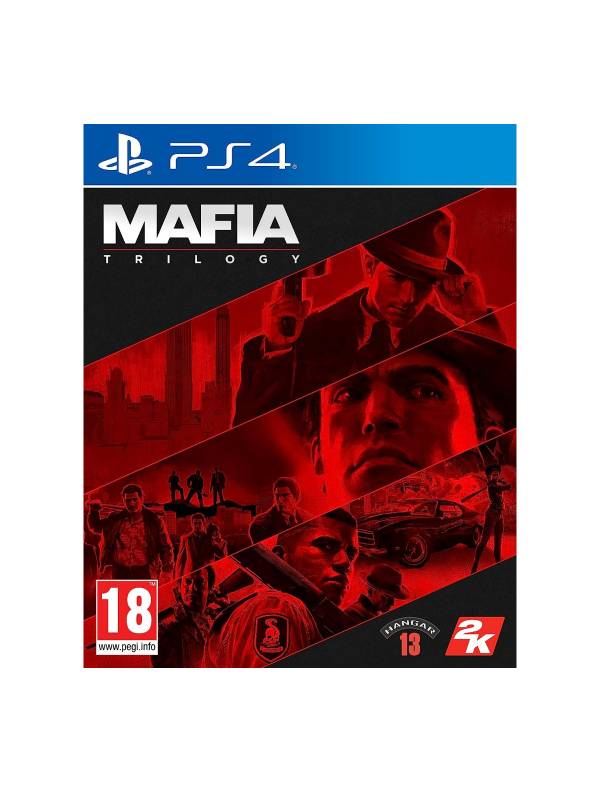 Jogo Trilogia Mafia PS4 mídia física