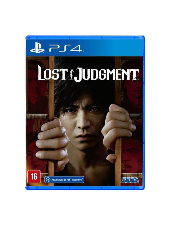 Jogo Lost Judgment PS4 mídia física