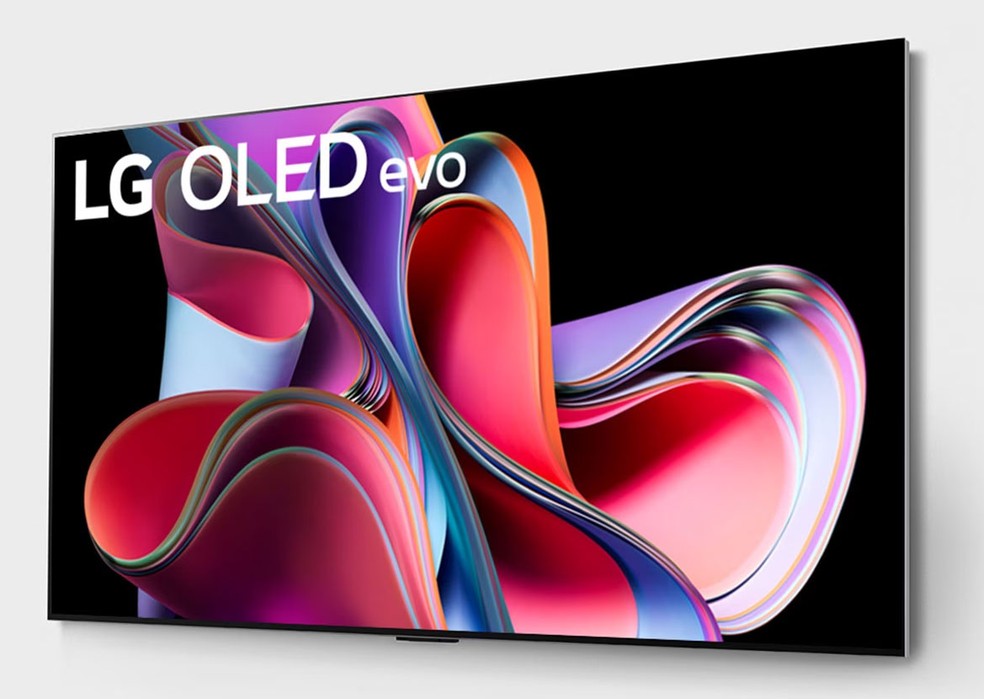 LG OLED G3 está disponível em tamanhos de 55" ou 65" — Foto: Divulgação/LG